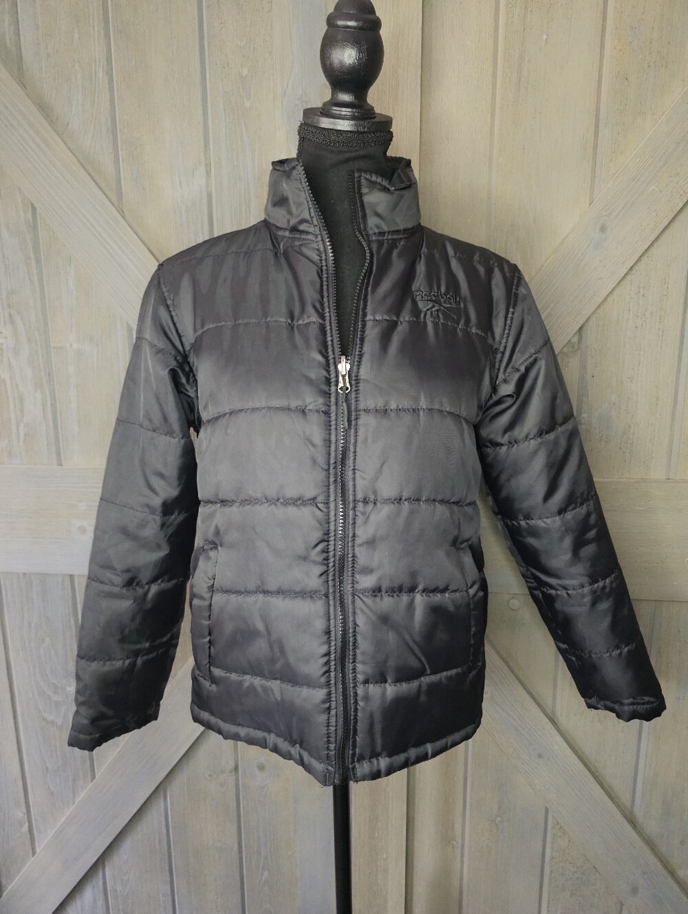 Reebok Black Coat sz Youth Large